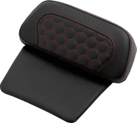 814-07c-hc-red Saddlemen Honeycomb Chopped Tour Pak Pad Red / Black