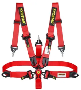 Seat 731223659507 Harness Belt For Go Kart Utv And Atv Red 5 Point
