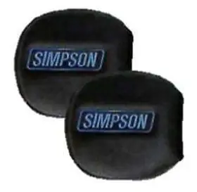 2021b Simpson Racing Door Latch Pads Blue Pair