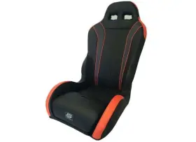 Simpson Racing/helmets 102-308 Vortex Utv Rear Seat Black/orange