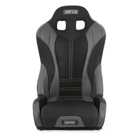 S107-305 Simpson Racing Pro Sport Off-road Suspension Seat Black/charcoal/gray