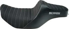 4704b-slyfox Slyfox High Noon Seat - Vinyl Classic Stitch Gray Logo