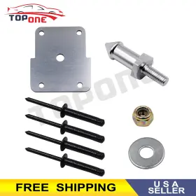 Topot00755 Topone 1set Of Atv Seat Peg Post Repair Kit For 08-16 Polaris Ranger 500 700 800 Xp 4x4