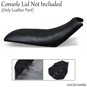 Tra399292 Transmotor2014 Black Leather Seat Cover Protector Replacement Fit For 1993-2006 Honda