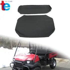 Turitrade Tr66042 For Kawasaki Mule 2500 2510 3000 3010 New Seat Cover Utv Diesel 4x4 Black Covers