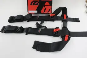 185-248-0008 Tusk 4 Point 3 Inch H-style Safety Harness Passenger Side