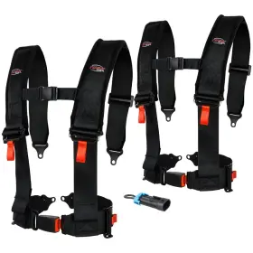 2145680003 Tusk 4 Point 3 Inch H-style Safety Harness Kit For Kawasaki And Yamaha