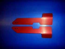 2764-cd Utv Inc Polaris Rzr Seat Latch Release Levers - Red