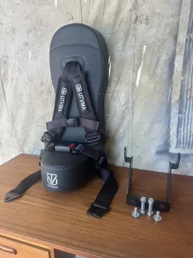T4rbs12 Utv Mountain Accessories Utvma Kawasaki Teryx 4 Rear Bump Seat Kids With 4-point Harness 2008-2020