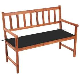 3063775 Vidaxl Garden Bench Natural Wood Solid Acacia Polyester Medium
