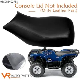 Zp-03scb6402pbk Vr Auto Parts Yamaha Grizzly 700 Seat Cover Fit For 2007 08 09 10 11 Black Marine Vinyl New