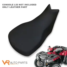 Zp-03scb7117pbk Vr Auto Parts Replace Fit For 09-16 Polaris Sportsman 550 850 Xp Seat Cover Atv Black Leather