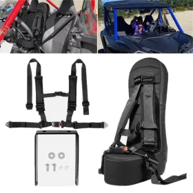 Xp2096 X-parts Rear Bump Seat With 4-point Harness Jump For Honda Talon 4 Seater 2019-2023