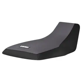 479-yam-std-blkgry-none-lgenj Yamaha 2002-2008 Grizzly 660 Gripper Seat Cover Black/ Grey Standard #479