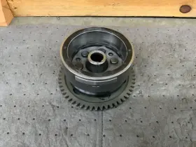 5lp-15515-00-00 Yamaha L&l Extreme 01-03 Raptor 660 Oem Flywheel And 1 Way Starter Clutch Gear