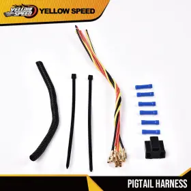 Yew83099 Yellowspeed Handlebar Controls Pigtail Harness Lh Fit For Polaris Sportsman Magnum Trailboss