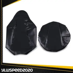 V-03scb7109pbk Ylwspeed20 New Replacement Seat Cover Kit Fit For Polaris Rzr 570 800 900 2008