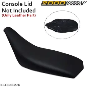 Ylw293154 Ylwspeed2000 Black Standard Atv Seat Cover Fit For Yamaha Raptor 660 2001-2004