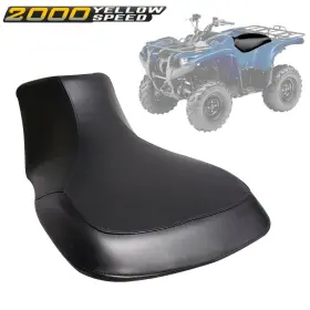 Ylw758922 Ylwspeed2000 Fit For Yamaha Grizzly 600 #18 06 07 08 09 10 11 Leathre Seat Cover Black New