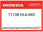 Honda Oem Part 71138-HL4-AK0 Cvr, Seat (lower) New. Price: $35.04.