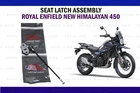 Royal Enfield "black & Silver Seat Latch Assembly For New Himalayan 450". Price: $39.08.