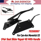 For Can-am Maverick X3 Seat Slider Repair Kit With Handle 703500997 L+r Usa New. Price: $95.99.