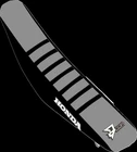 Dcor Visuals 30-10-502 Seat Cover Black/grey Ribs Fits Honda New. Price: $64.32.