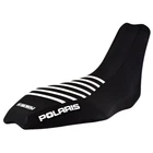 Polaris Outlaw 450 500 525 Seat Cover 2006-2008 Black / White Ribs #255A New. Price: $68.95.
