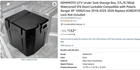 Polaris Ranger Xp 1000/CREW 2018-2026- Under Seat Storage Box 9.78GAL 2882910 New. Price: $85.00.
