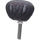 Deluxe Driver Backrest - Diamond Dark Cherry Stitching 89460DC New. Price: $299.00.
