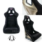 Nrg Prisma Fixed Bucket Racing Seat FRP-302BK-ULTRA Alcantara Black Large Slider New. Price: $399.99.