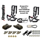 Dragonfire Yamaha Yxz 1000R/SS Harness Mounting Kit W/5-POINT Sfi Race Black New. Price: $474.99.