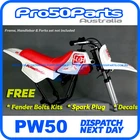 Yamaha 2016 PW50 Peewee White Red Fender Cover & Tank + Seat Freebies Brand. Price: $99.99.