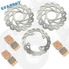 Front Rear Brake Disc Rotors Pads For Honda TRX400EX 99-08 TRX400X 2X4 09 12-14 New. Price: $75.89.