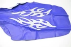 Verde Powersports Yamaha YFZ450 Blue Silver Flame Seat Cover Nos New. Price: $33.98.