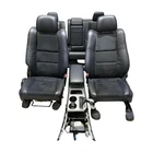 2016-2020 Jeep Grand Cherokee Front & Rear Seat Set Black KLX9 W/console Oem Used. Price: $550.00.