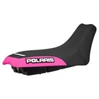 Polaris Outlaw 90 110 Seat Cover - Pink Sides W/ Black Top With Logo #252U New. Price: $58.95.
