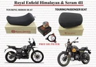 Royal Enfield "himalayan Scram 411 Touring Rider With Passenger Seat" New. Price: $182.71.