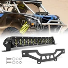 For Can Am Maverick X3 16-23 14"INCH Shock Tower Led Light Bar Mount Bracket Utv New. Price: $61.33.
