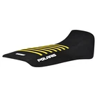 1996-04 Polaris Sportsman 335-700 Seat Cover Black/bright Yellow Ribs Logo #218 New. Price: $68.95.