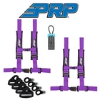 Prp (2) Purple 4-POINT Harness/seat Belt Bypass/clip-in Kit For Polaris & Can-am New. Price: $291.94.