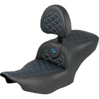 Saddlemen Roadsofa Tri-gripper Seats With Drivers Backrest 823-07-210B1 New. Price: $900.00.