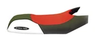 Hydro-turf Seat Cover For Polaris Slxh (98) Red Vinyl/black Cf/white Em New. Price: $116.95.
