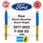Bilstein B6 4600 Shocks Pair 0" Rear Lift 17-22 Ford F-550 Super Duty New. Price: $181.61.