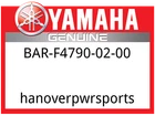 Yamaha Oem Part BAR-F4790-02-00 Seat Back Assy New. Price: $287.99.