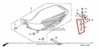 New Oem Honda Trx 90 Seat Opener Latch. Price: $29.95.