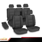 Fits 2011-2019 Jeep Grand Cherokee 4 Door Driver Passenger Full Seat Covers Set New. Price: $196.70.