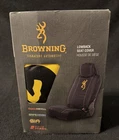 Browning Signature Automotive Lowback Seat Cover (black W/ Yellow Logo) New. Price: $31.99.