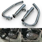 Full Exhaust System For Royal Enfield Continental GT650/INTERCEPTOR650 INT650 New. Price: $459.44.