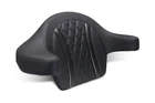 Mustang Deluxe King Tour Pak Backrest Diamond Sky Blue Stitch #88430SB New. Price: $445.00.